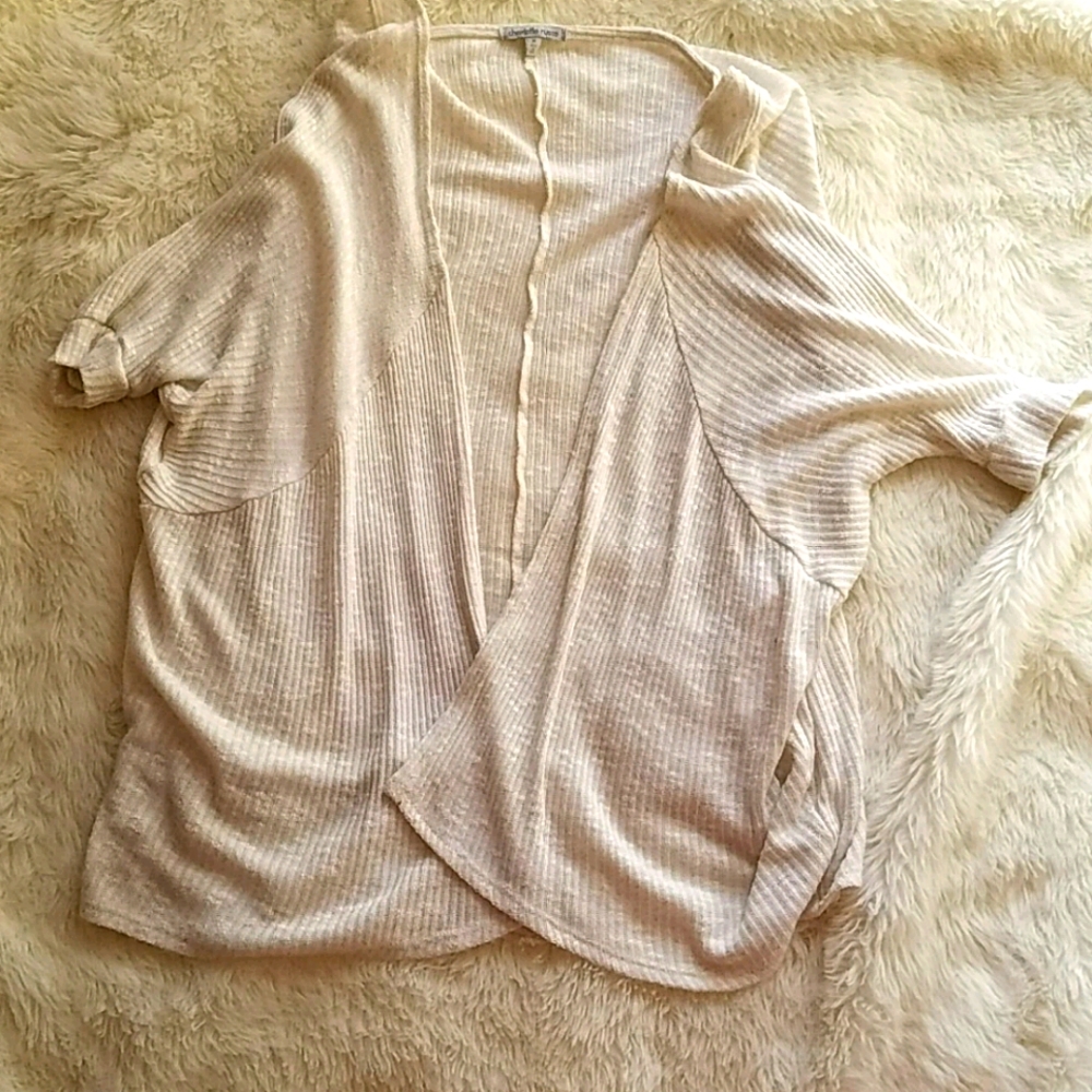 Cream lighweight cardigan